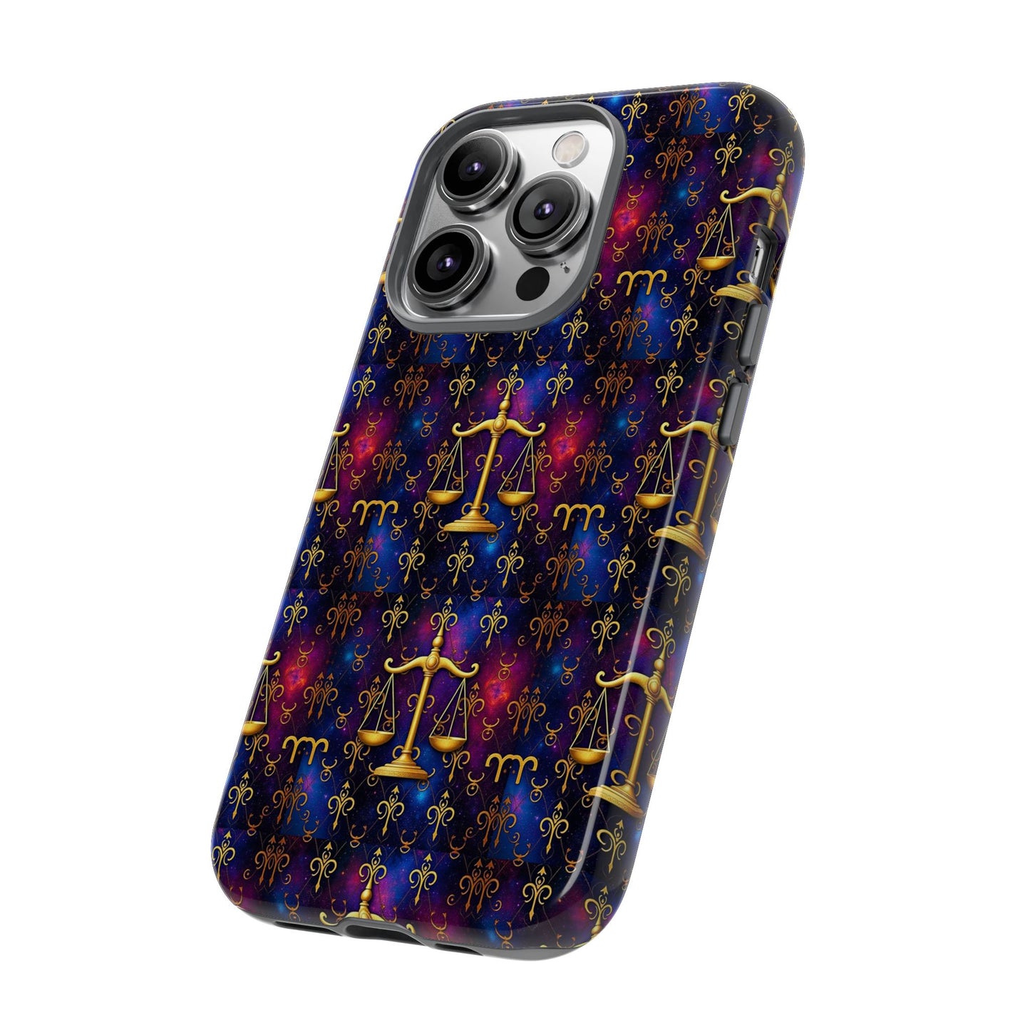 Tough Cases, Libra, Zodiac v2, Metal Pattern