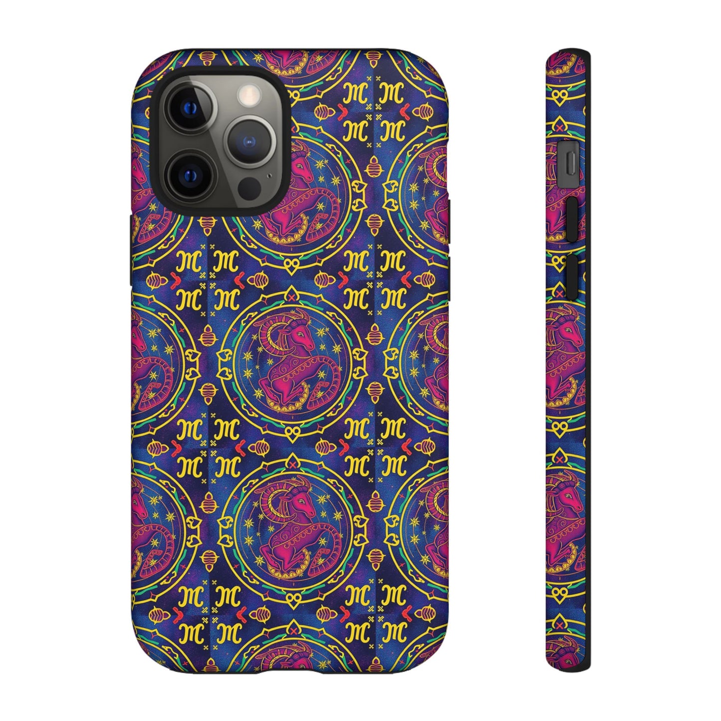 Tough Cases, Capricorn, Zodiac, Metal Pattern