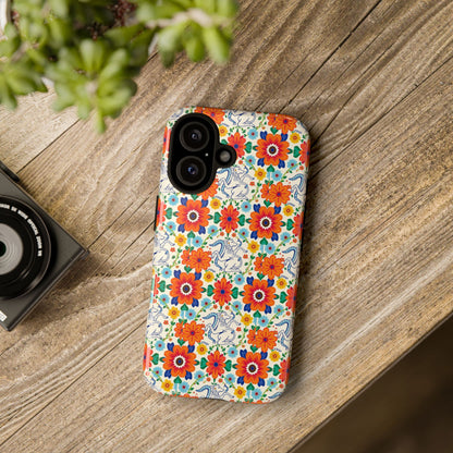 Tough Cases, Virgo, Zodiac v4, Flower Pattern