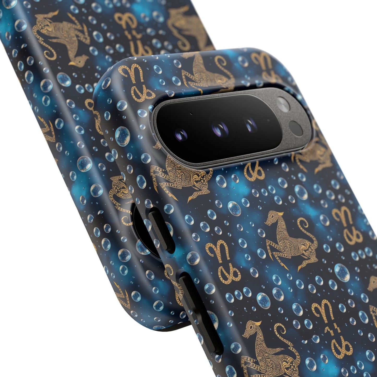 Tough Cases, Capricorn, Zodiac, Bubble Pattern