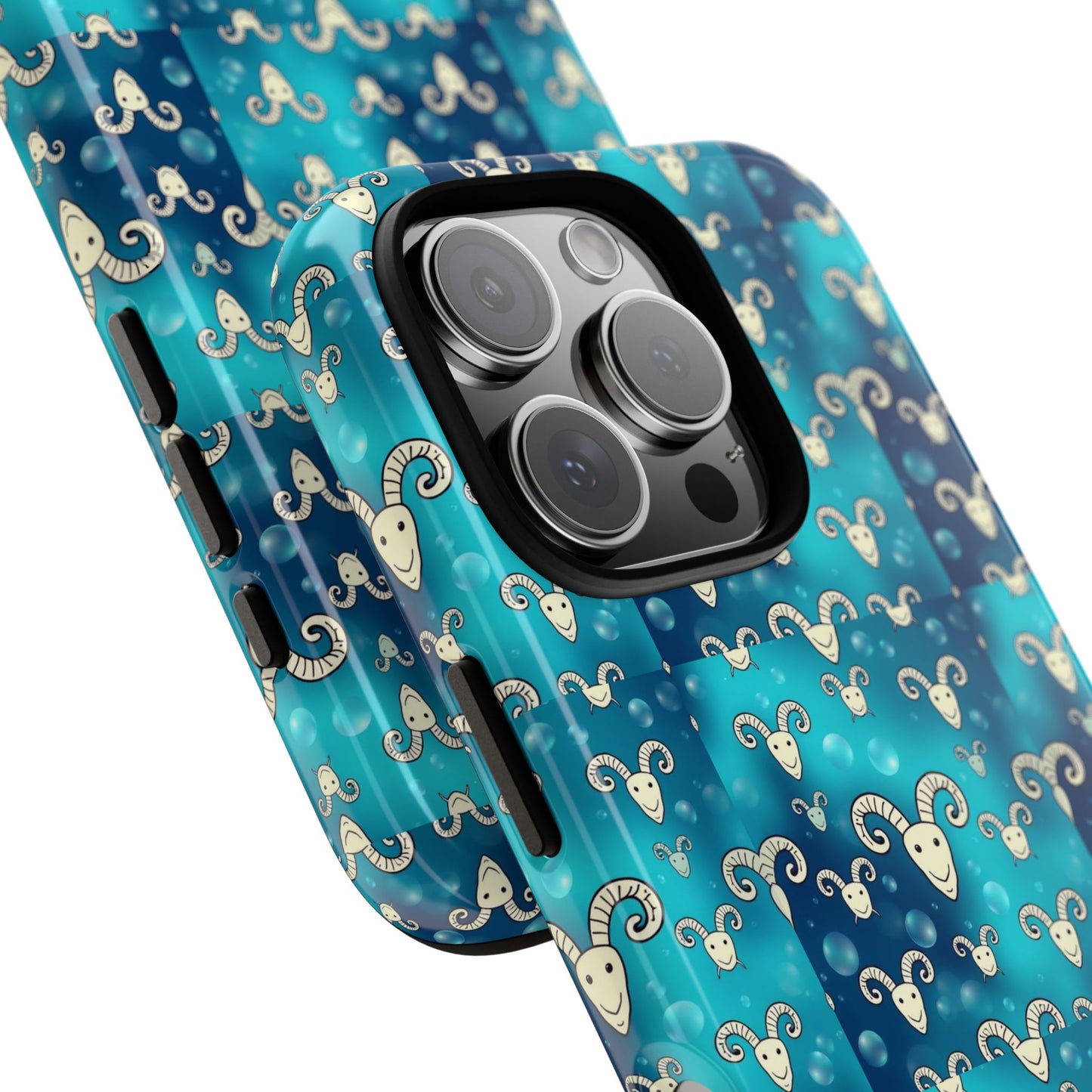 Tough Cases, Aries, Zodiac v1, Bubble Pattern