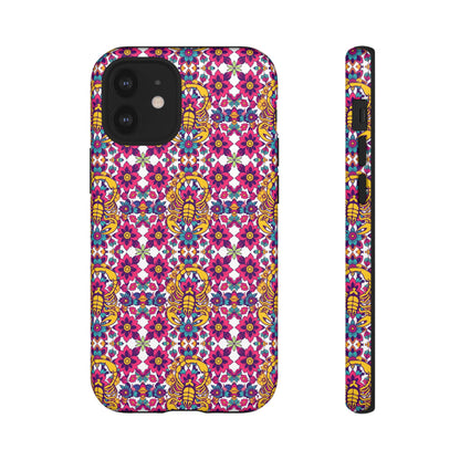 Tough Cases, Scorpio, Zodiac v2, Flower Pattern