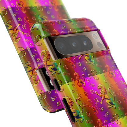 Tough Cases, Leo, Zodiac v1, Metal Pattern