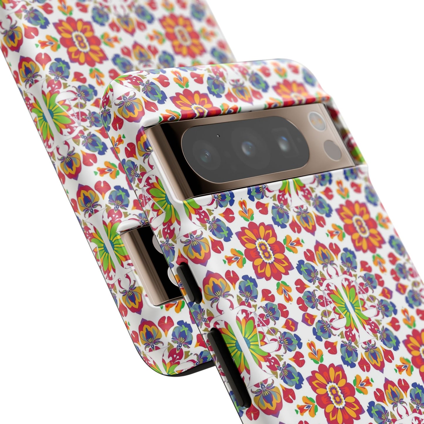 Tough Cases, Libra, Zodiac v1, Flower Pattern