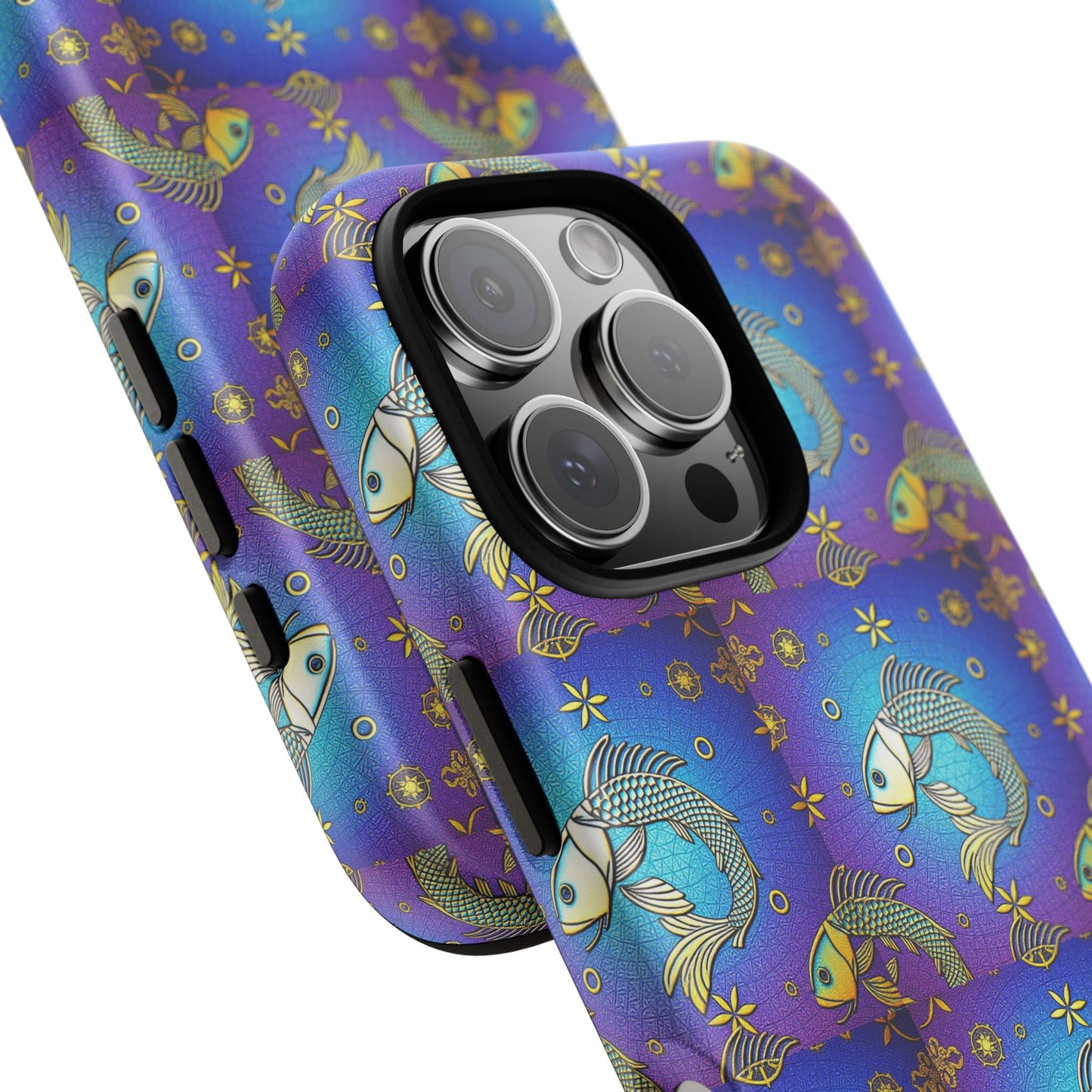 Tough Cases, Pisces, Zodiac v2, Metal Pattern