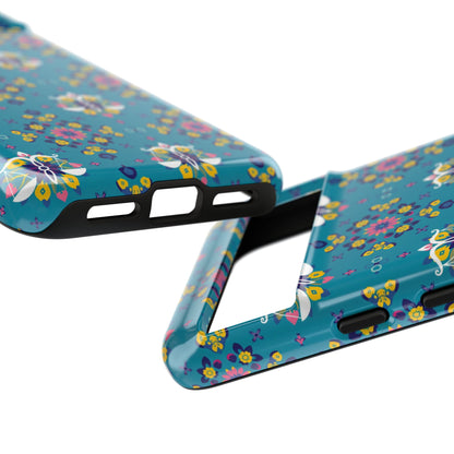 Tough Cases, Libra, Zodiac v2, Flower Pattern