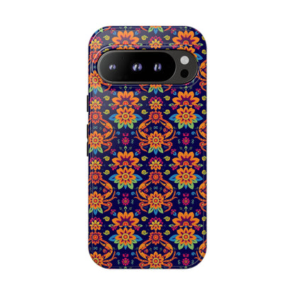 Tough Cases, Cancer, Zodiac, Flower Pattern