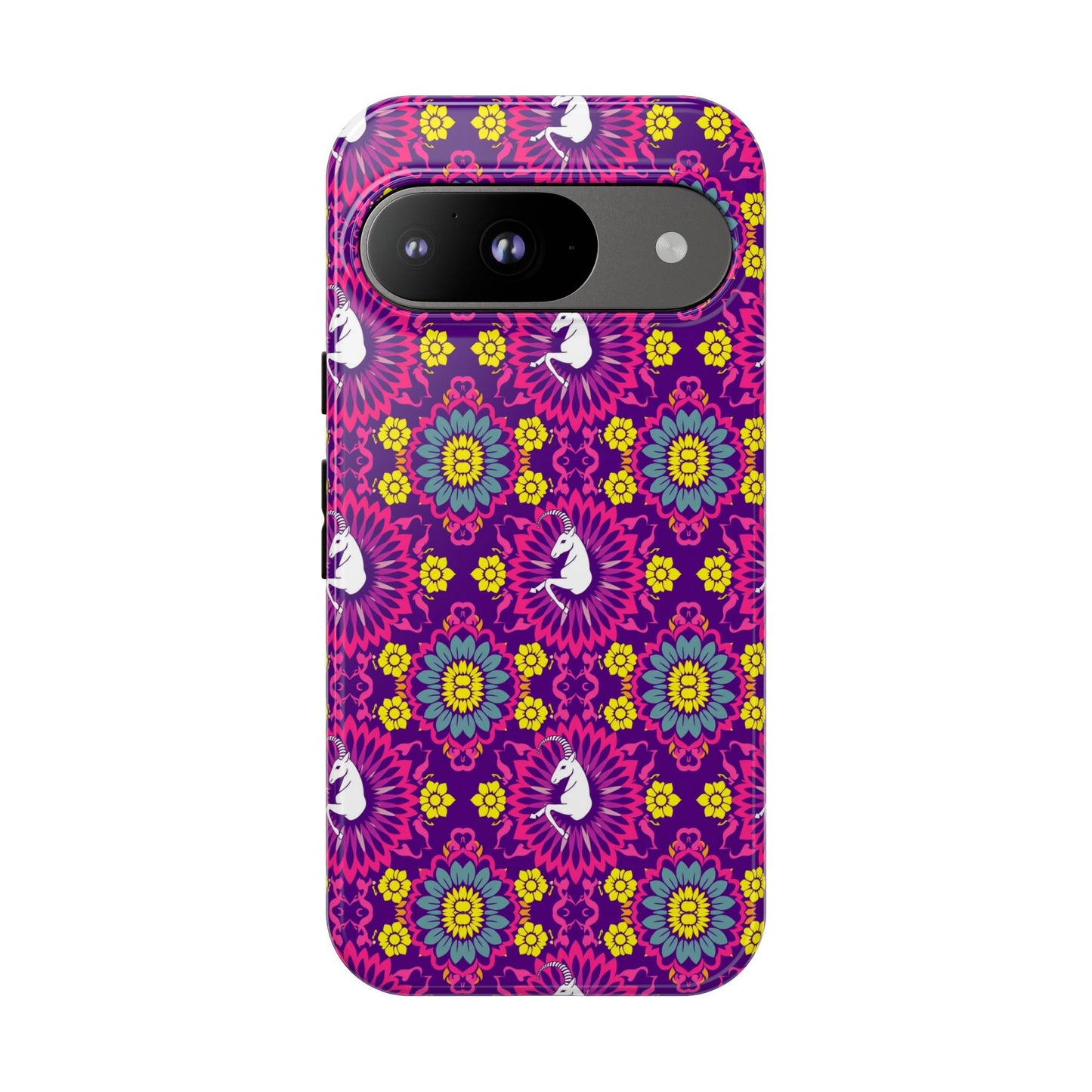 Tough Cases, Capricorn, Zodiac, Flower Pattern