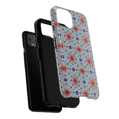 Tough Cases, Sagittarius, Zodiac v3, Flower Pattern