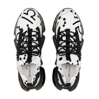 Men's Mesh Sneakers, Libra Zodiac Sign, all over print