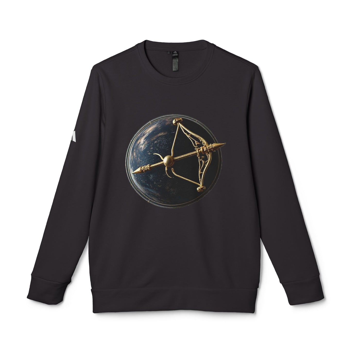 Adidas, Unisex Fleece Crewneck Sweatshirt, Sagittarius, Pop Art, Zodiac
