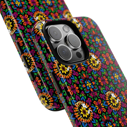 Tough Cases, Capricorn, Zodiac v2, Flower Pattern