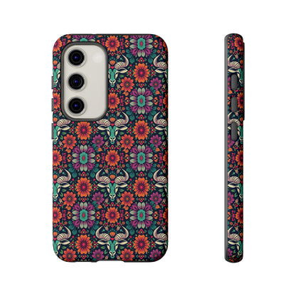 Tough Cases, Taurus, Zodiac v4, Flower Pattern