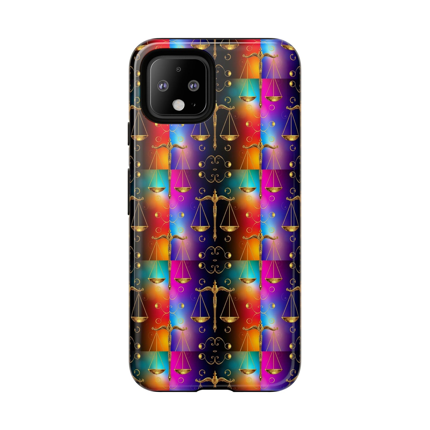 Tough Cases, Libra, Zodiac v1, Metal Pattern