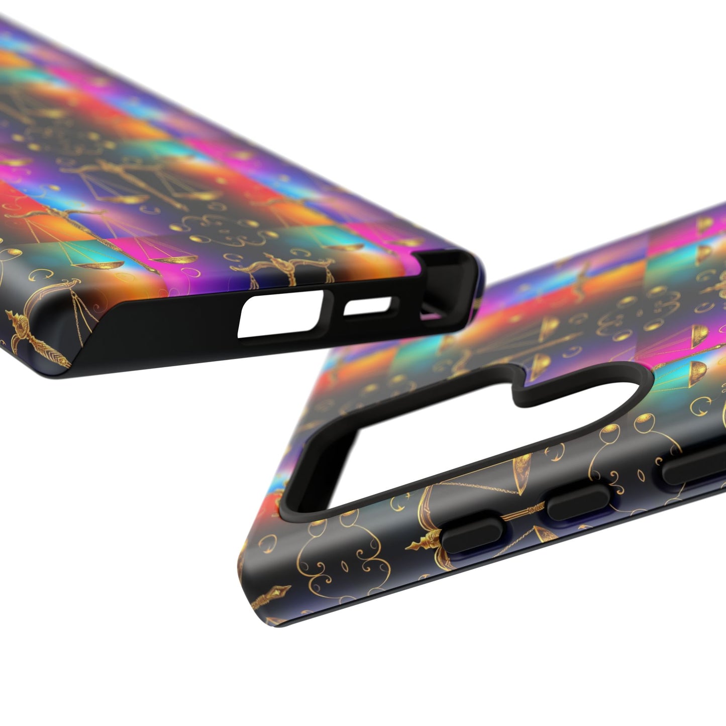 Tough Cases, Libra, Zodiac v1, Metal Pattern