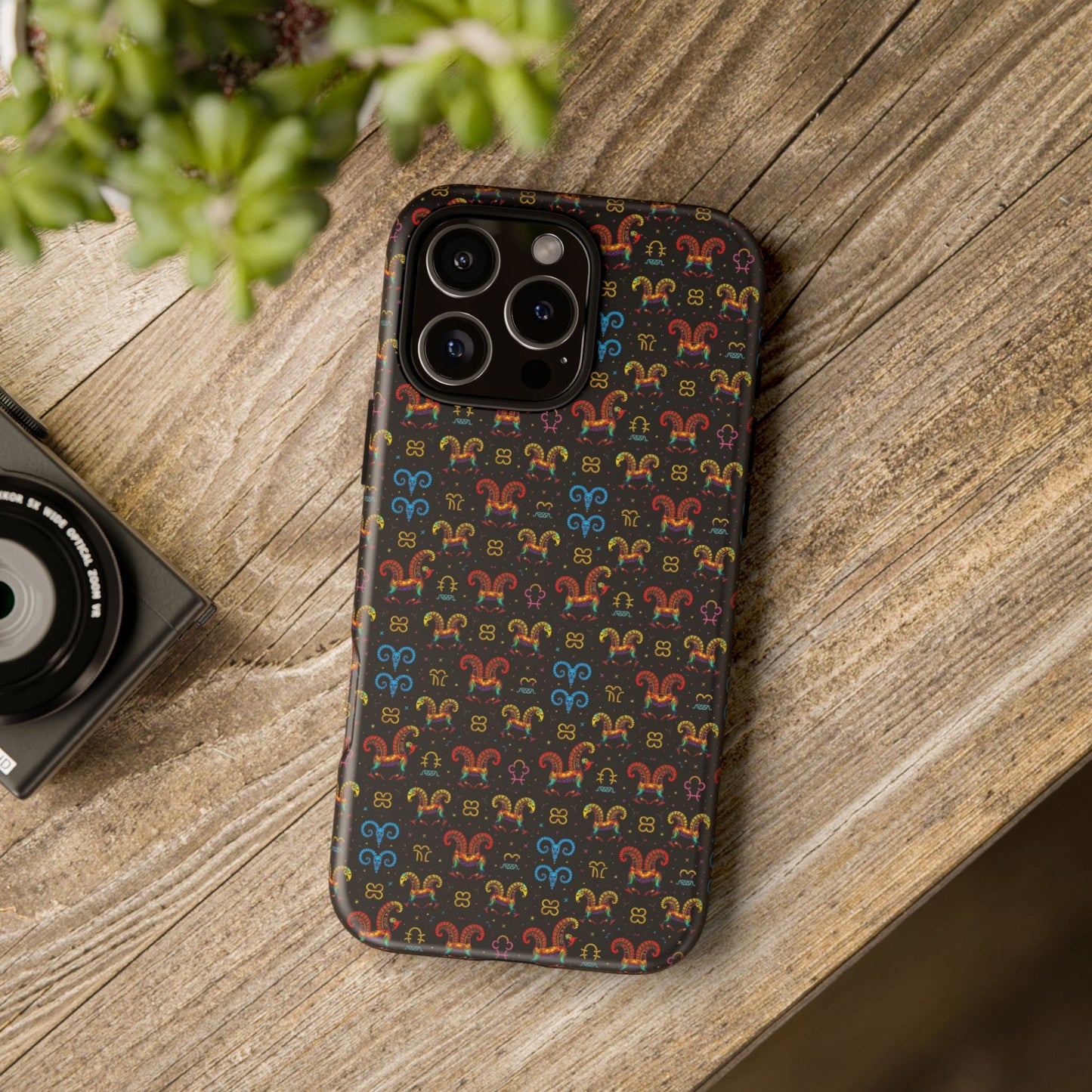 Tough Cases, Aries, Zodiac v1, Metal Pattern