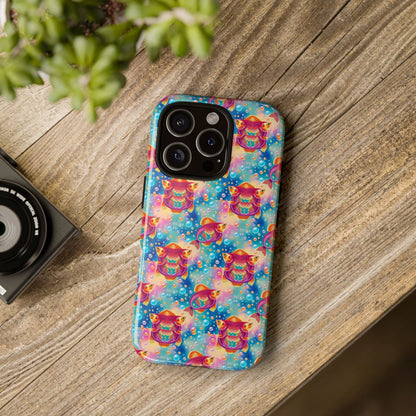 Tough Cases, Pisces, Zodiac v1, Bubble Pattern