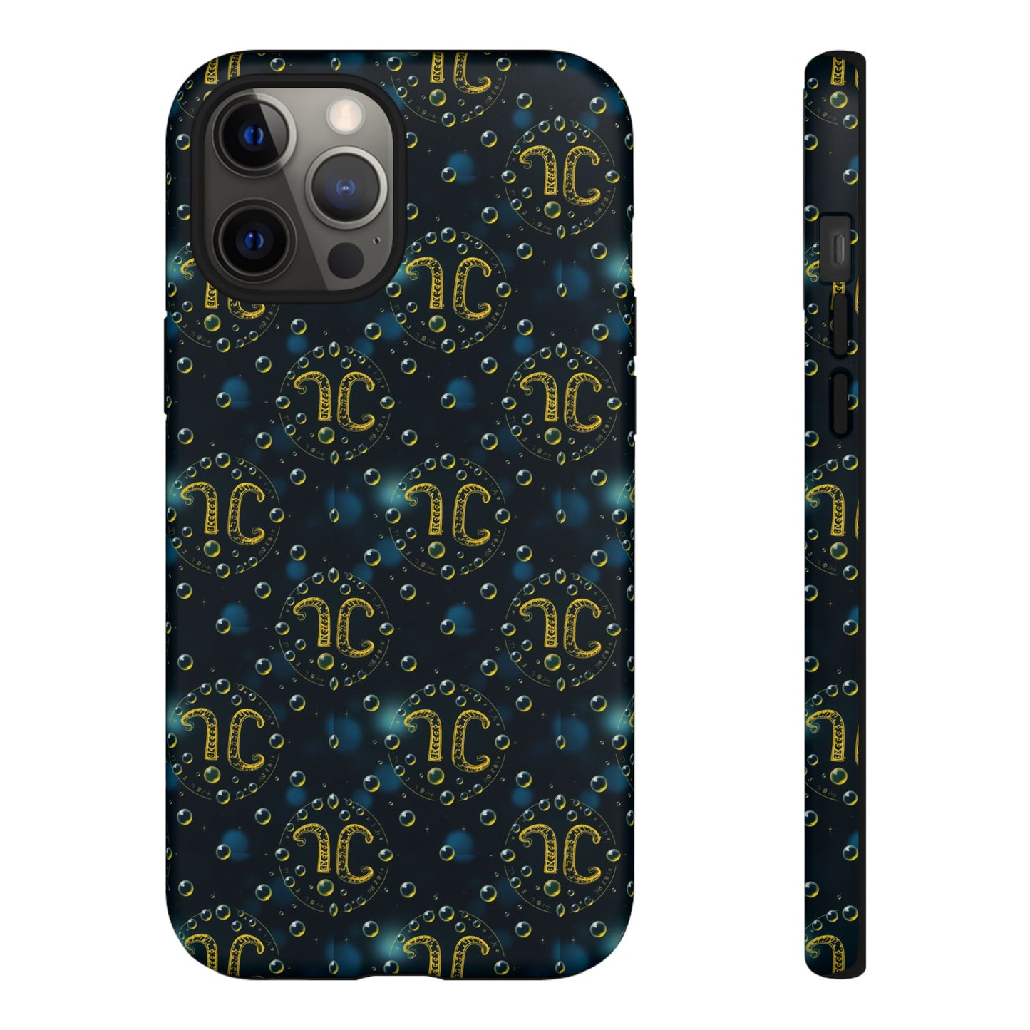 Tough Cases, Aquarius, Zodiac v2, Bubble Pattern