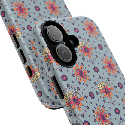 Tough Cases, Sagittarius, Zodiac v3, Flower Pattern