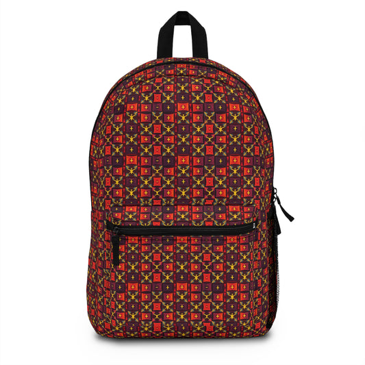 Backpack, Sagittarius, Zodiac v1, Shapes Pattern