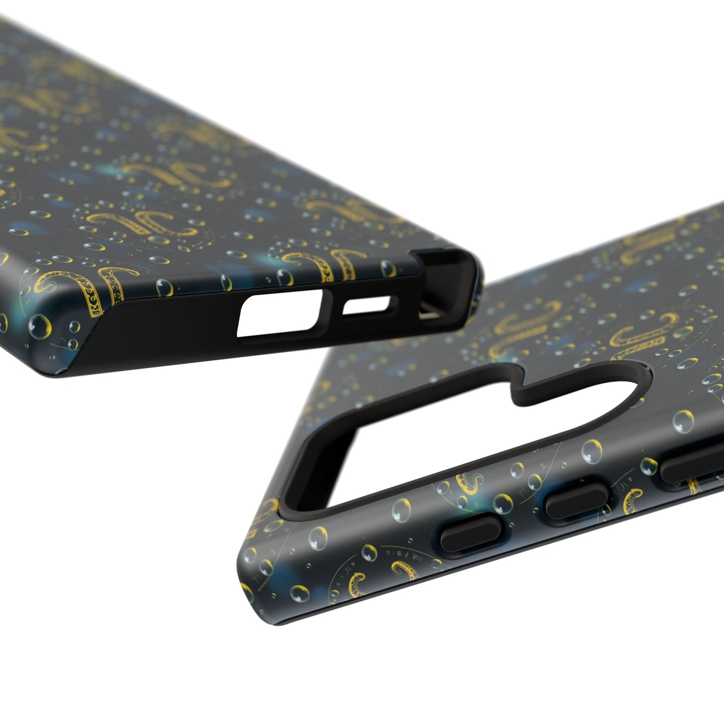 Tough Cases, Aquarius, Zodiac v2, Bubble Pattern