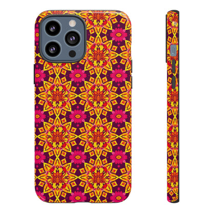 Tough Cases, Scorpio, Zodiac v1, Flower Pattern