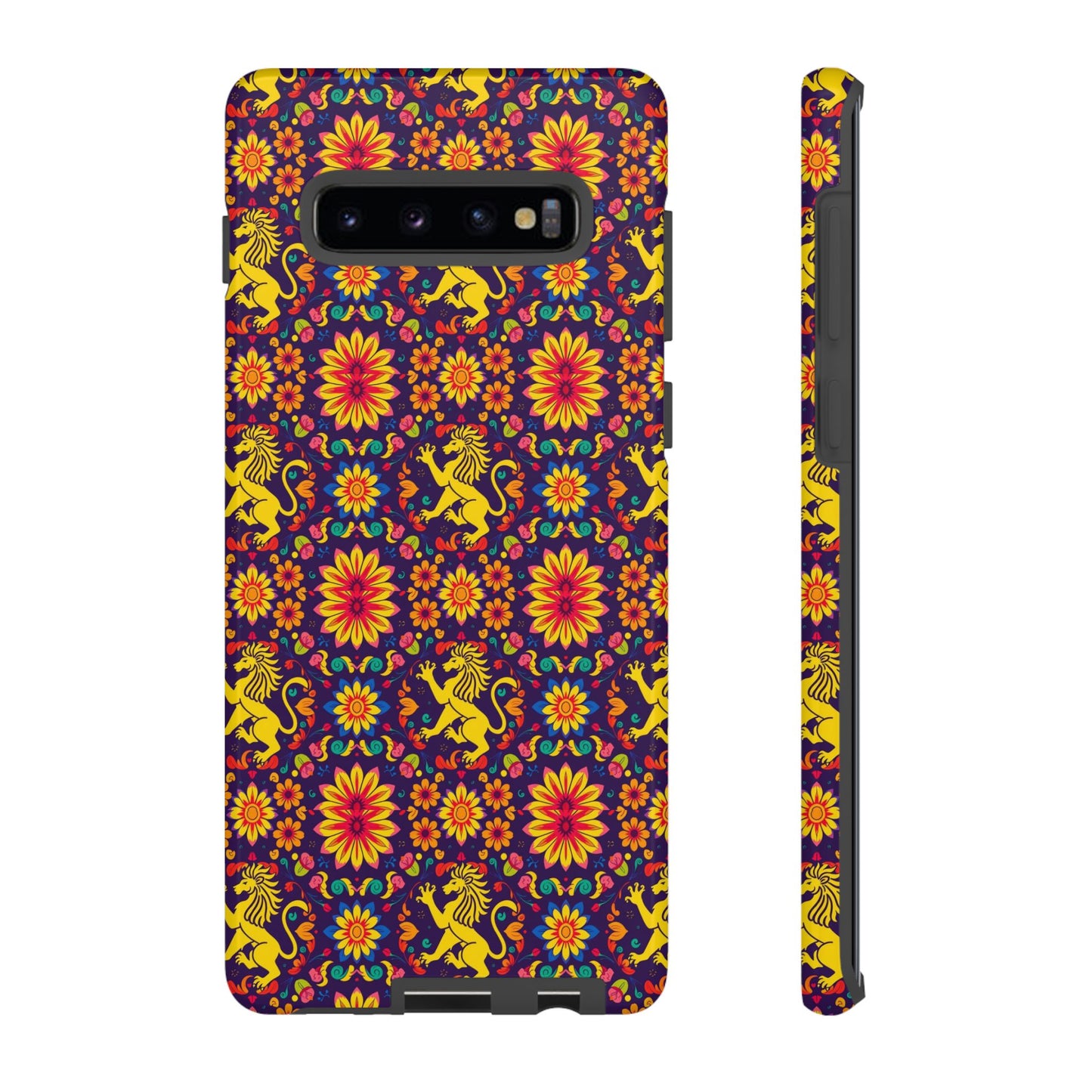 Tough Cases, Leo, Zodiac, Flower Pattern
