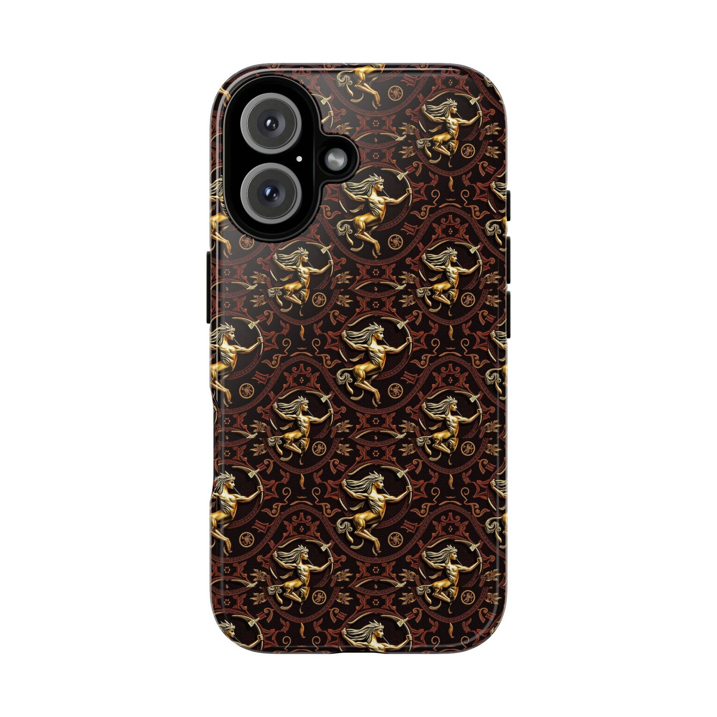 Tough Cases, Sagittarius, Zodiac, Metal Pattern