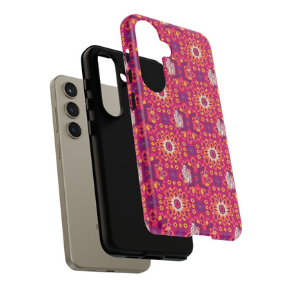 Tough Cases, Gemini, Zodiac v1, Flower Pattern