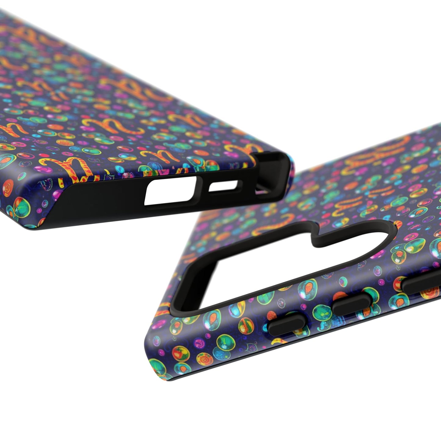 Tough Cases, Aquarius, Zodiac, Bubble Pattern