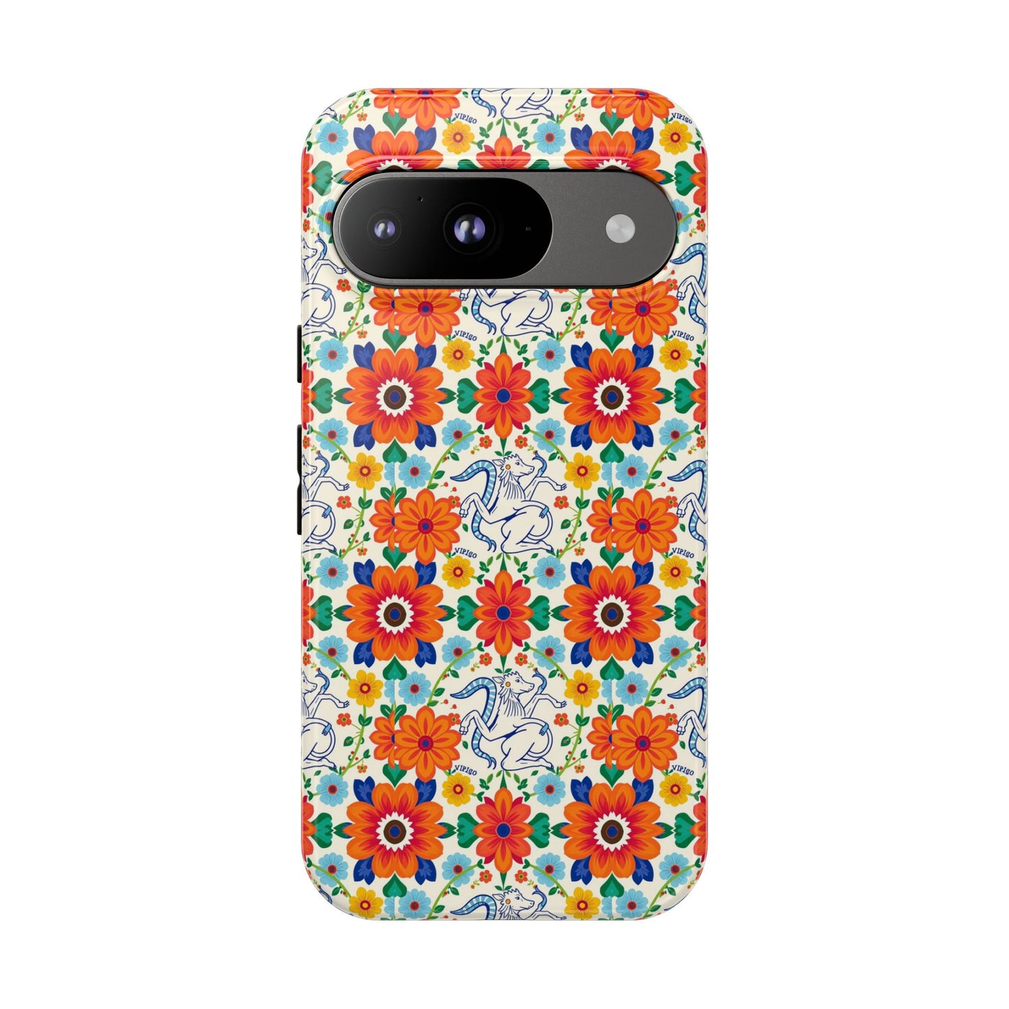 Tough Cases, Virgo, Zodiac v4, Flower Pattern