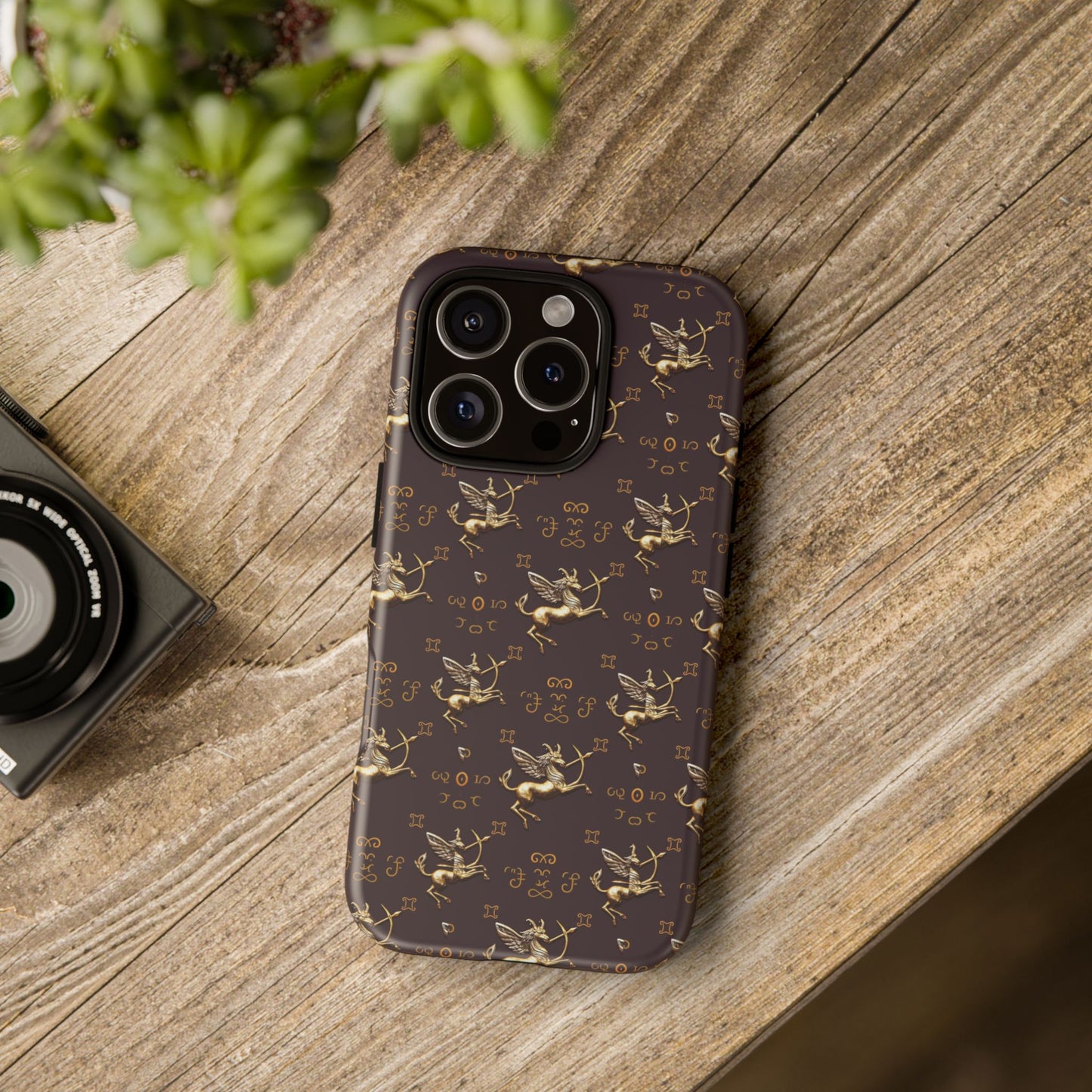 Tough Cases, Sagittarius, Zodiac v3, Metal Pattern