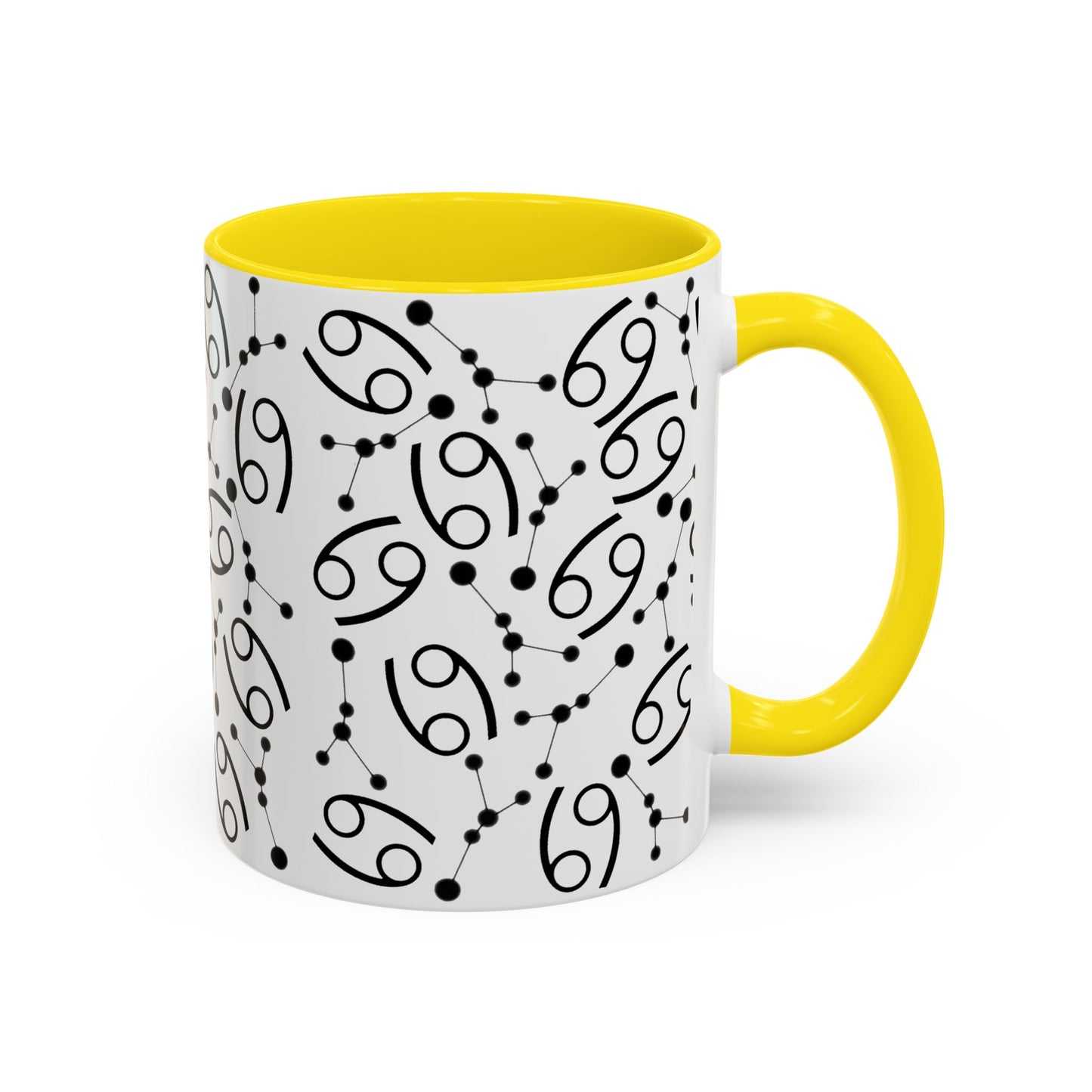 Accent Coffee Mug with the Cancer sign (11, 15oz)