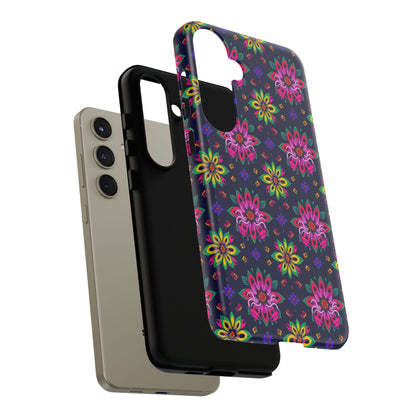 Tough Cases, Scorpio, Zodiac v4, Flower Pattern