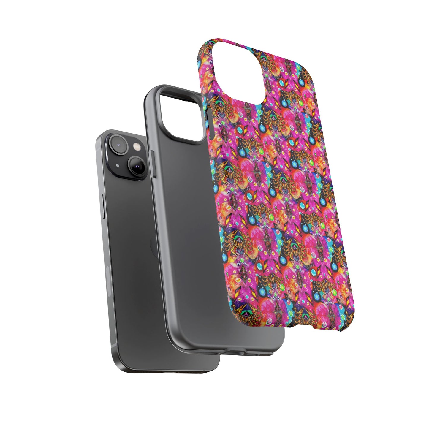 Tough Cases, Scorpio, Zodiac v1, Bubble Pattern