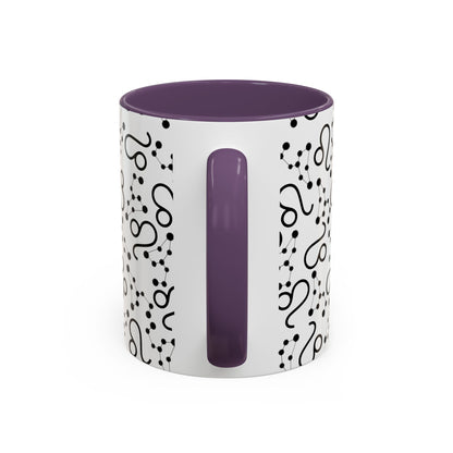 Accent Coffee Mug with the Leo sign (11, 15oz)