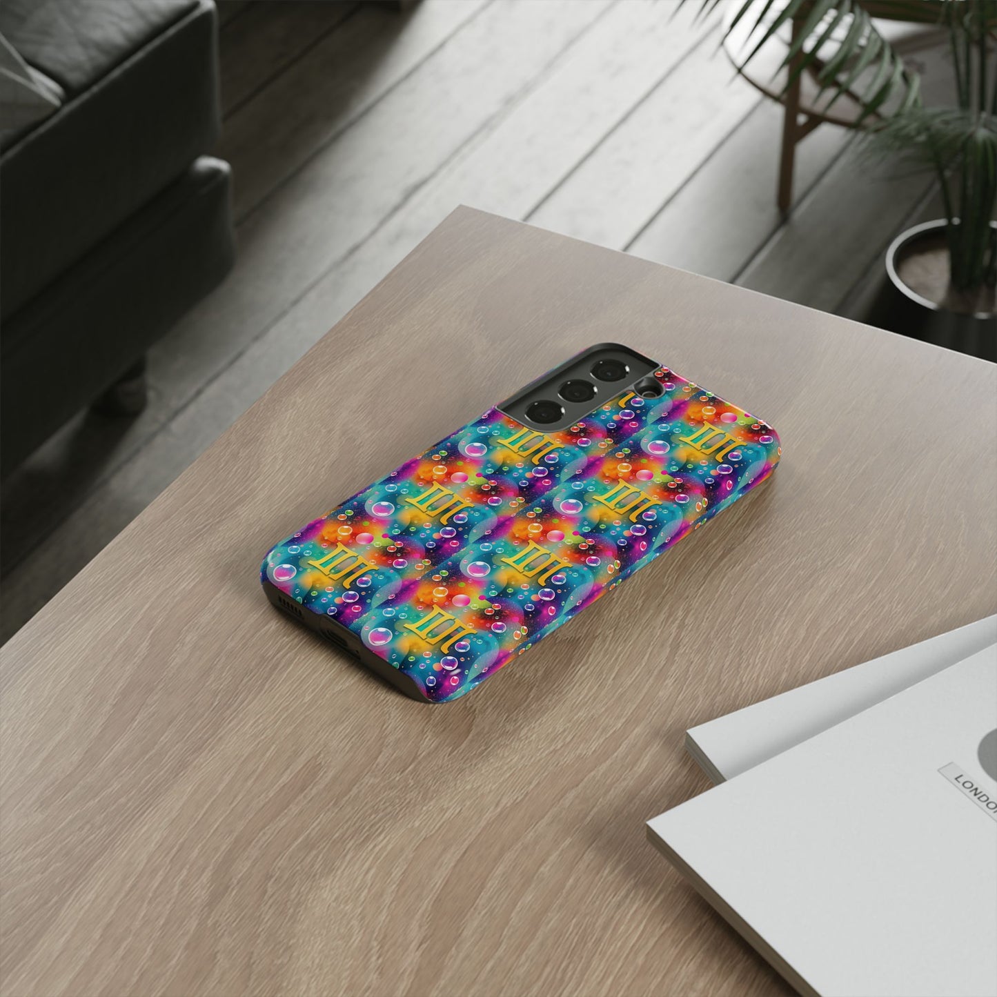 Tough Cases, Gemini, Zodiac v3, Bubble Pattern