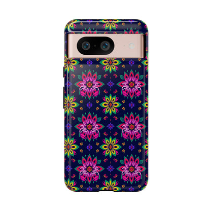 Tough Cases, Scorpio, Zodiac v4, Flower Pattern