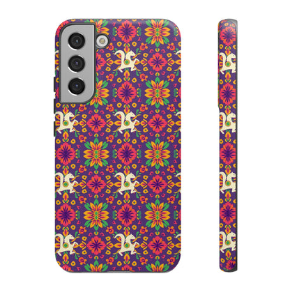 Tough Cases, Aquarius, Zodiac v1, Flower Pattern
