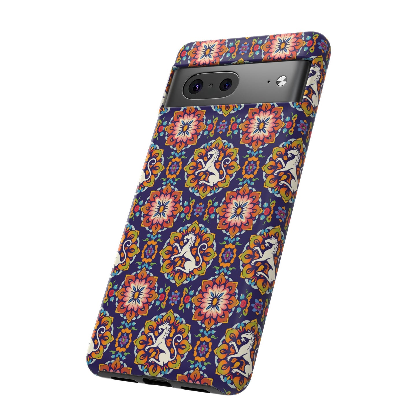 Tough Cases, Virgo, Zodiac v3, Flower Pattern