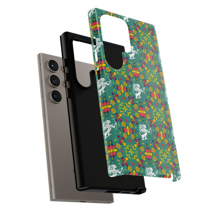 Tough Cases, Sagittarius, Zodiac, Flower Pattern