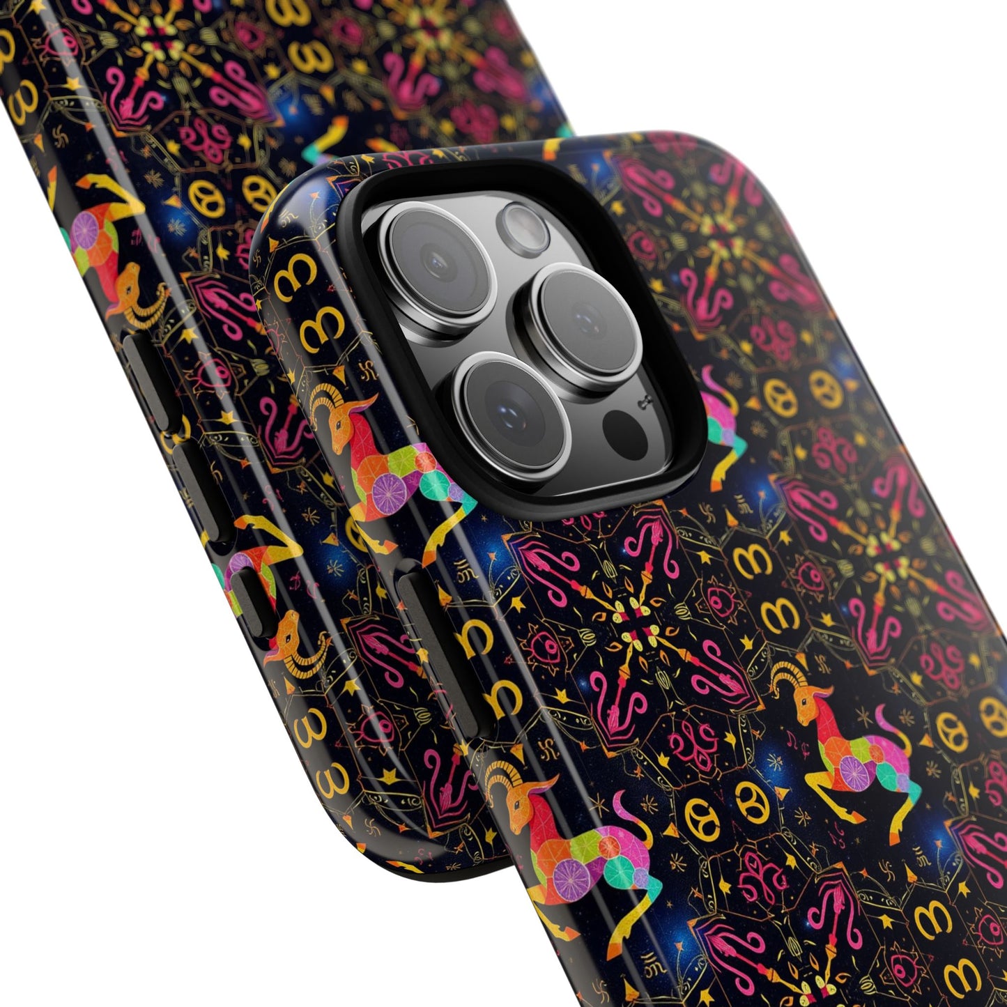 Tough Cases, Capricorn, Zodiac v2, Metal Pattern