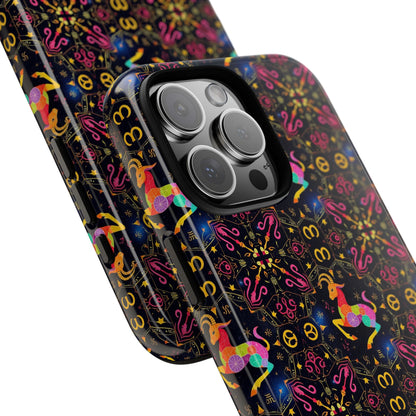 Tough Cases, Capricorn, Zodiac v2, Metal Pattern