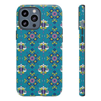 Tough Cases, Libra, Zodiac v2, Flower Pattern