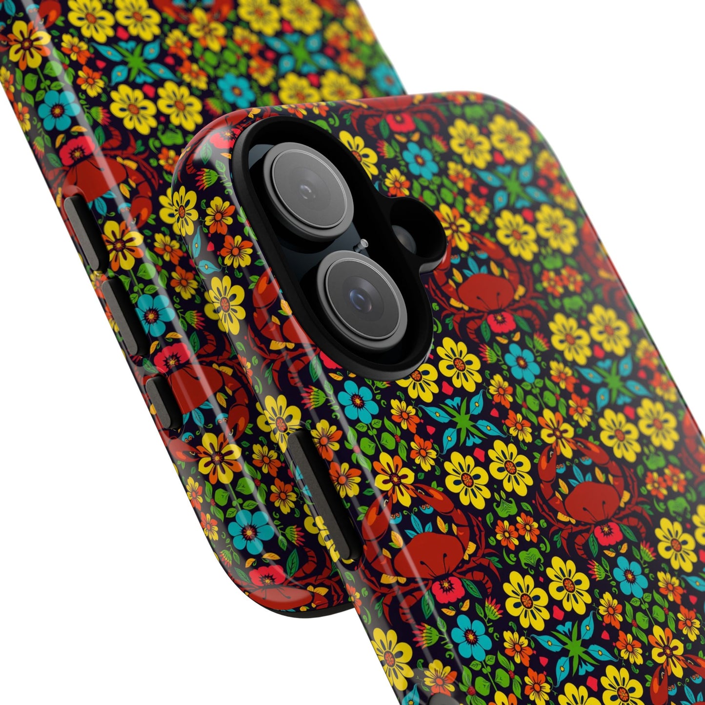 Tough Cases, Cancer, Zodiac v2, Flower Pattern