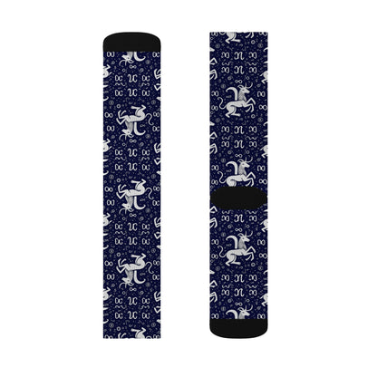 Sublimation Socks, Aquarius, Zodiac, Pattern