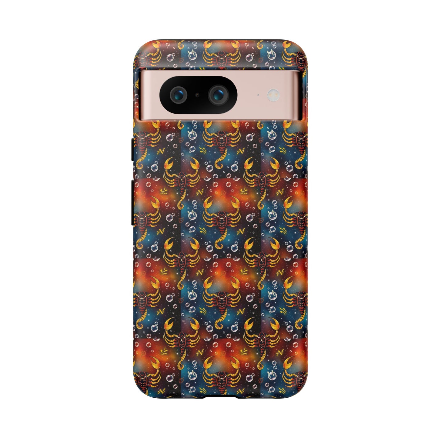 Tough Cases, Scorpio, Zodiac v2, Bubble Pattern