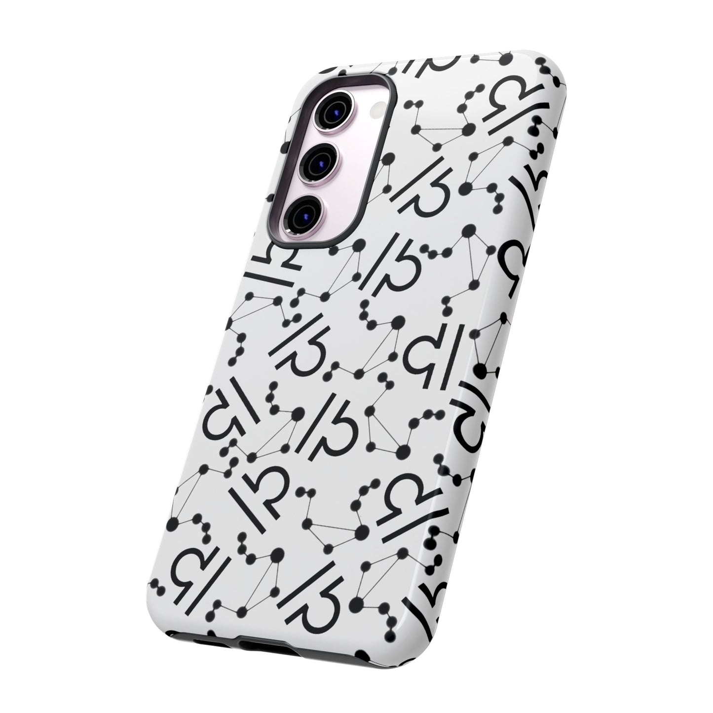 Tough Cases with the Libra Zodiac sign for iPhone, Samsung Galaxy, and Google Pixel devices