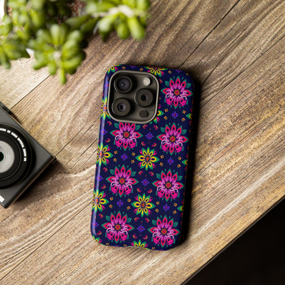 Tough Cases, Scorpio, Zodiac v4, Flower Pattern