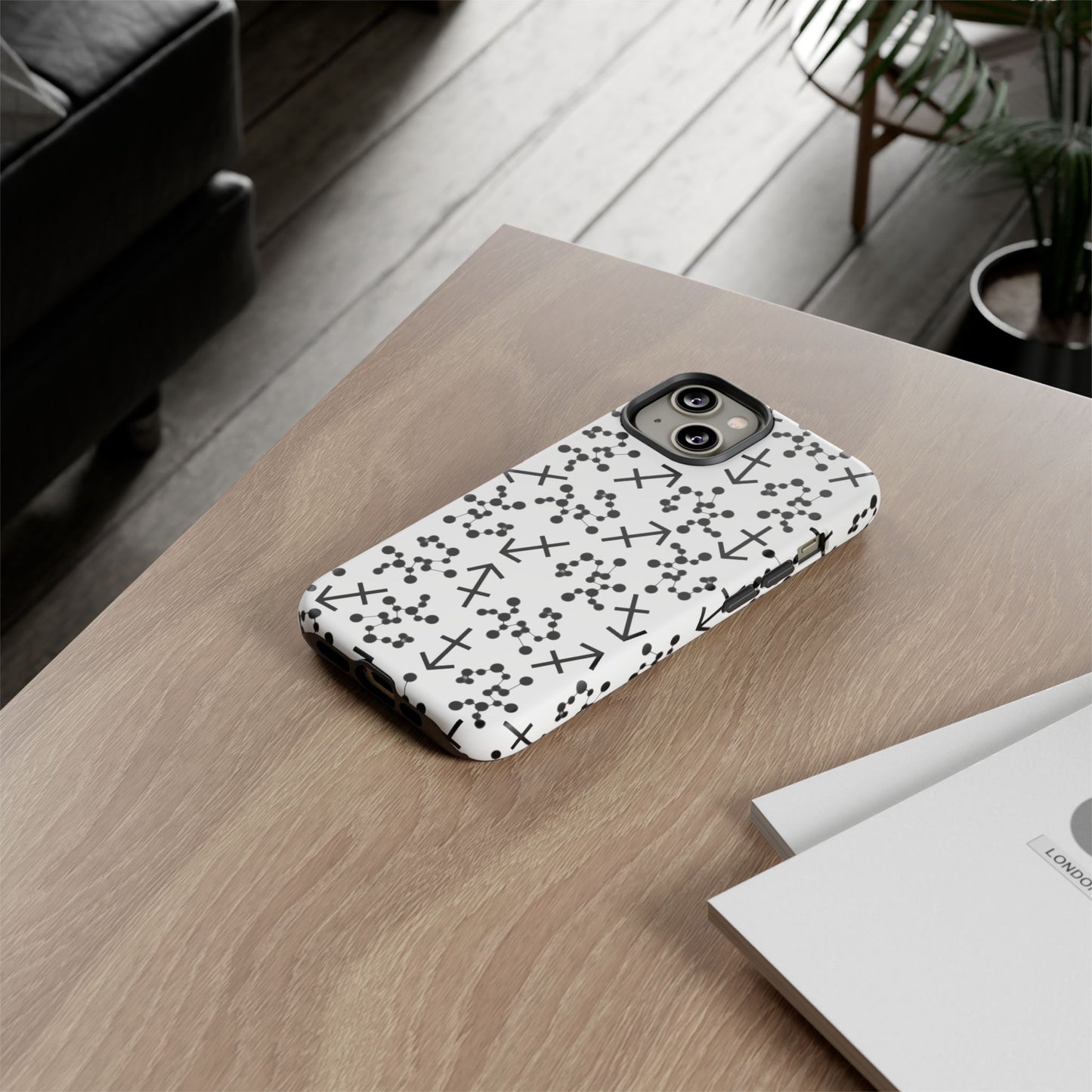 Tough Cases with the Sagittarius Zodiac sign for iPhone, Samsung Galaxy, and Google Pixel devices
